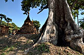 Inwa, Myanmar - the Yedanasini Paya complex. 